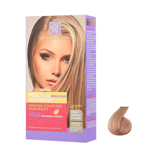 کیت رنگ مو شماره 10 بلوند خیلی روشن مای|My num10 Hair Color Kit light blonde